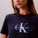 Camiseta con Logo Monograma  CALVIN KLEIN