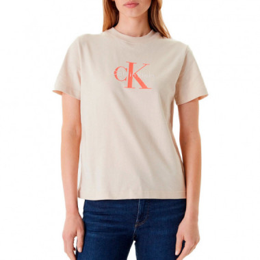 Camiseta con Logo Monograma  CALVIN KLEIN