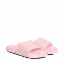 Chanclas de Lona con Logo  CALVIN KLEIN