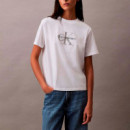 Camiseta con Logo Monograma  CALVIN KLEIN