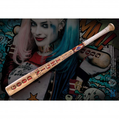 Réplica Bate de Beisbol Harley Quinn Escuadrón Suicida  NOBLE COLLECTION