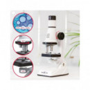 Microscopio Educativo MXMS-100 Blanco 200X/600X/1200X  LALO