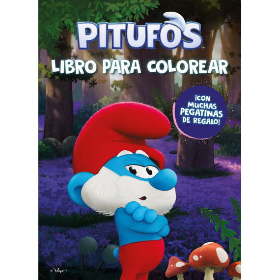 Pitufos. Libro para Colorear   2025