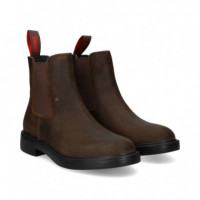 Botin Elasticos Lados Grass Marron  CAMPER