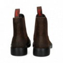 Botin Elasticos Lados Grass Marron  CAMPER