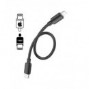 HOCO Cable Datos Tipo C a Lightning 20W X96 25CMS Negro