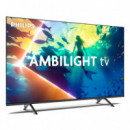 Televisor Ultra HD 4K Smart TV Wifi Negro PHILIPS 50"
