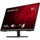 Monitor VIEWSONIC 32" 100HZ 4K HDMI Dp 3YR Garantia