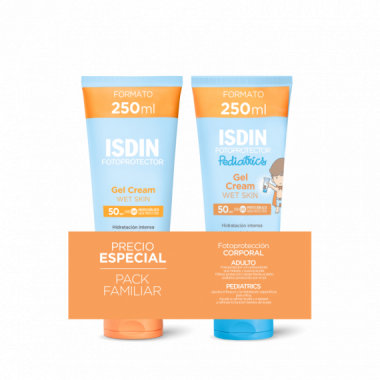 ISDIN FOTOPROTECTOR SPF50 PACK ADULTO/PEDIATRICS 250ML