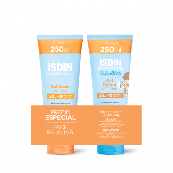 ISDIN FOTOPROTECTOR SPF50 PACK ADULTO/PEDIATRICS 250ML