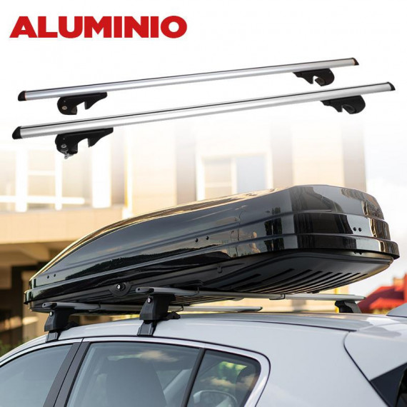 Juego Barras Aluminio de Techo FARGO TOOLS 2 Pcs