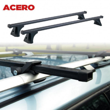 Juego Barras Acero de Techo FARGO TOOLS 2 Pcs