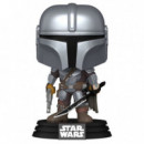 FUNKO Pop Mando con Darksaber The Mandalorian 663