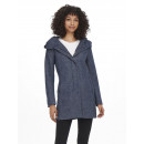 Chaquetas Mujer Abrigo ONLY Sedona Azul Maritime Blue