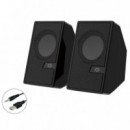 CONCEPTRONIC Altavoces 2.0  6W Negro  Jack 3.5 y BLUETOOTH Alimentacion USB