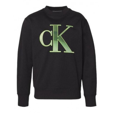Sudadera hombre Calvin Klein Perforated Monologo Crew Neck