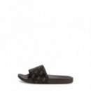 Chancla Tokio con Logotipo 4G de GUESS