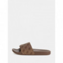 Chancla Tokio con Logotipo 4G de GUESS