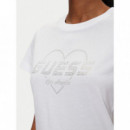 Camiseta con Logo en Strass Narciso de GUESS