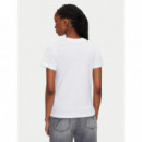 Camiseta con Logo en Strass Narciso de GUESS