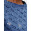 Camiseta con Estampado 4G Integral de GUESS