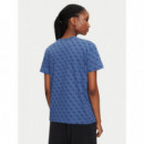 Camiseta con Estampado 4G Integral de GUESS