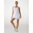 Vestido Mini sin Mangas Ceñido de GUESS