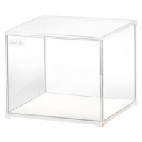 Vitrina Vacía de Exposición Cuadrada  MADNESSTOYS