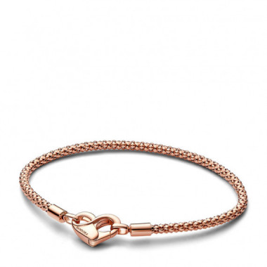 PANDORA Pulsera PANDORA Moments Cadena con Tachuelas 582731C00