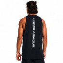 UNDER ARMOUR Camiseta sin Mangas de Algodón Baseline 1361901-005