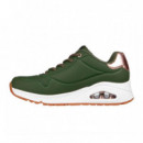 SKECHERS Zapatillas Uno Verdes 155196-OLV