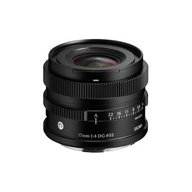Objetivo SIGMA 17MM F4 Dg Contemporary - Negro