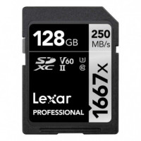 Tarjeta LEXAR Professional Sdxc UHS-II/U3 128GB 1667X
