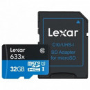 Tarjeta de Memoria LEXAR High-performance Microsdhc/microsdxc 633X Uhs-i 32GB