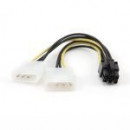 GEMBIRD Cable Corriente 2MOLEX a 6PINES