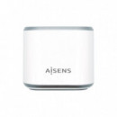 AISENS Cargador de Escritorio 48W Blanco 3XUSB-A + 1XUSB-C +  1XUSB QC3.0