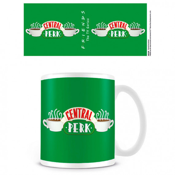 Taza Central Perk Green Friends  PYRAMID