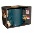 TAZA 3D POKEMON SNORLAX Taza Snorlax 3D pokemon
