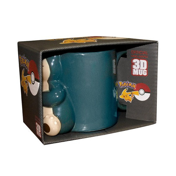 TAZA 3D POKEMON SNORLAX Taza Snorlax 3D pokemon