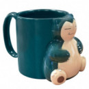 TAZA 3D POKEMON SNORLAX Taza Snorlax 3D pokemon
