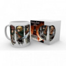 Taza Ataque a los Titanes Personajes  ABY STILE
