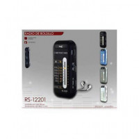 SAMI RS-12201 Radio Bolsillo Ultra Slim Am/fm con Auriculares