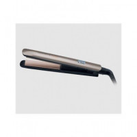 REMINGTON Plancha de Pelo Keratin Protect, Placas Ceramica S8540 Negro