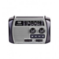 TREVI Radio Solar con Dymo Explorer Am/fm/sw con Bluetooth+micro Sd RA7F30 Bt Gris