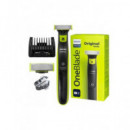PHILIPS Afeitadora de Barba Oneblade QP2724/20 Seco y Mojado Recargable