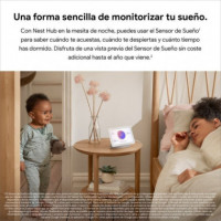 GOOGLE Nest Hub Altavoz Inteligente y Asistente con Pantalla 2ª Generación