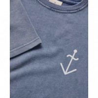 Camisetas Hombre Camiseta LA PAZ Dantas Blue Oceana