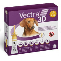 Vectra 3D Perro 1.5-4 Kg Ud  CEVA