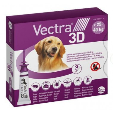 Vectra 3D Perro 25-40 Kg Ud  CEVA