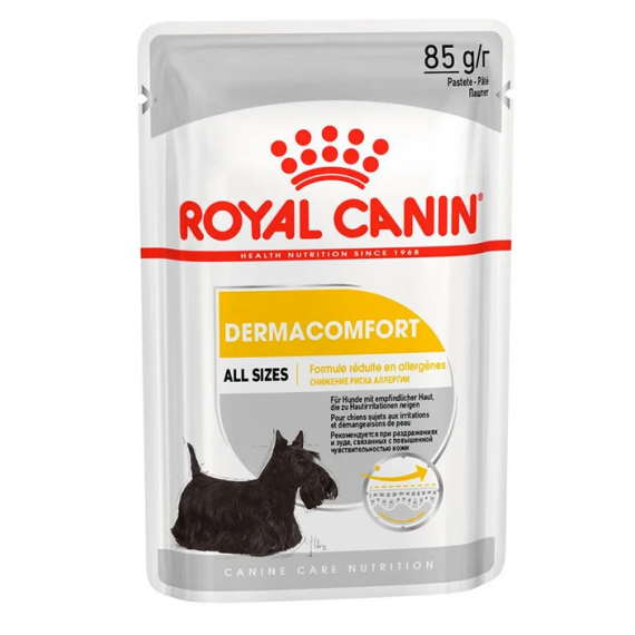 ROYAL CANIN Perro Adulto Dermacomfort Pouch 85 Gr